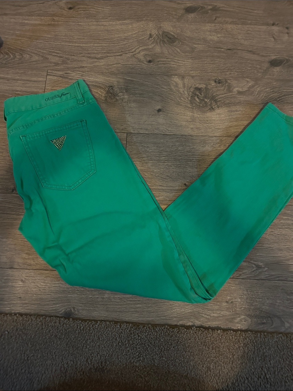 Guess Women's Green Jeans